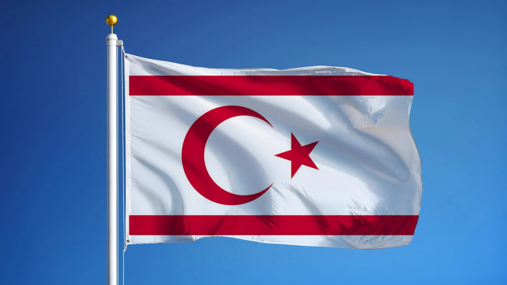 Bedeutung der Flagge der Türkischen Republik Nordzypern