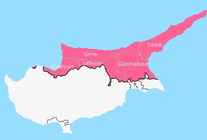 Entdeckung des TRNC-Territoriums