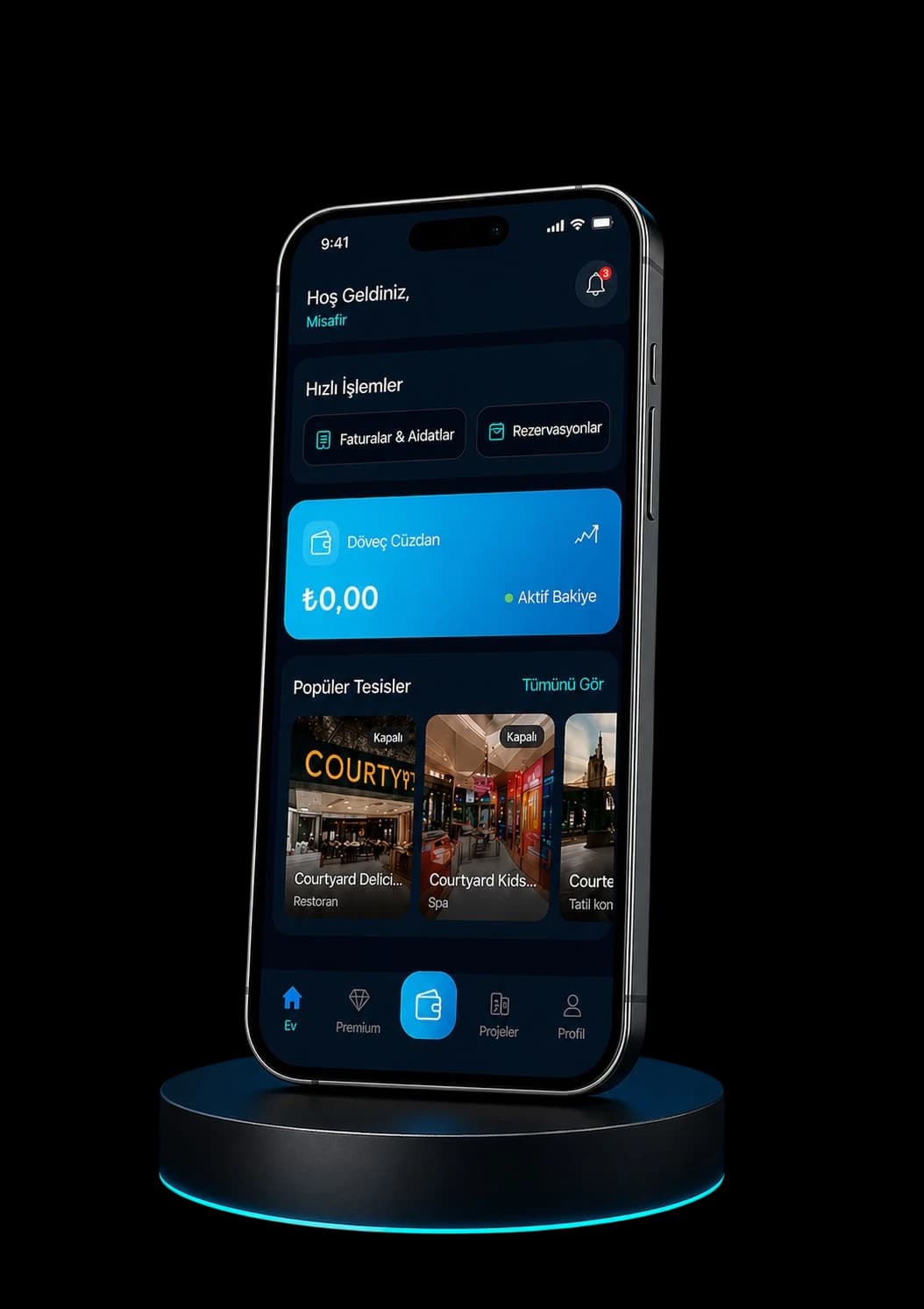 Dovec Life app on iPhone